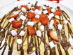 Pancakes/Crepes with Nutella, Strawberry and Marshmallows